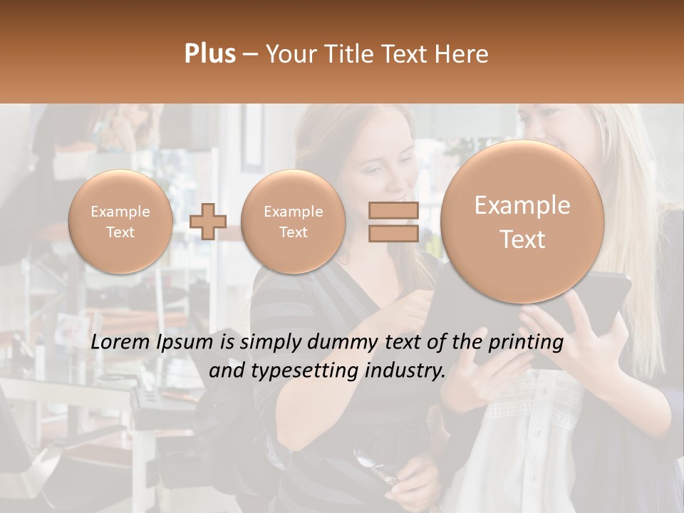 Girls' Communication PowerPoint Template