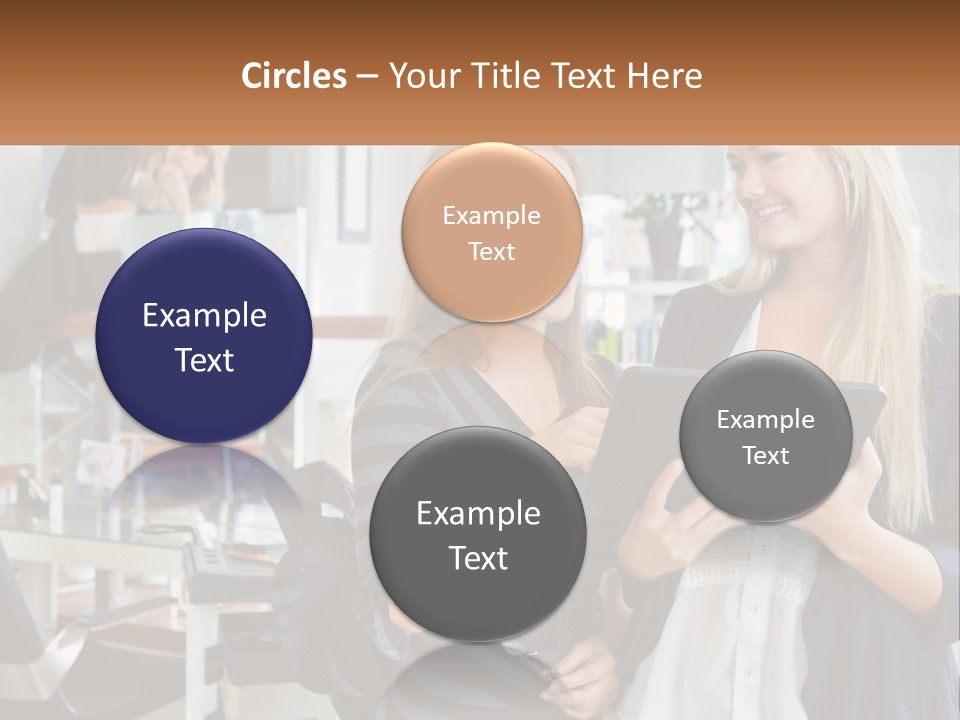 Girls' Communication PowerPoint Template