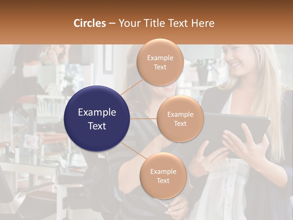 Girls' Communication PowerPoint Template