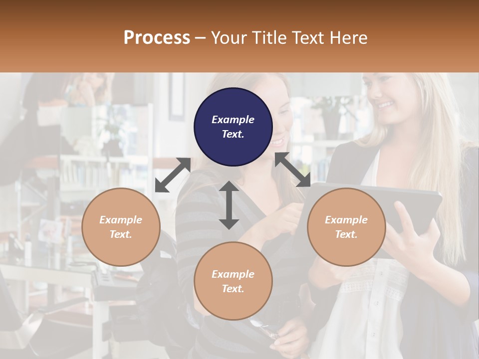 Girls' Communication PowerPoint Template