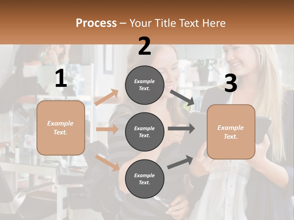 Girls' Communication PowerPoint Template