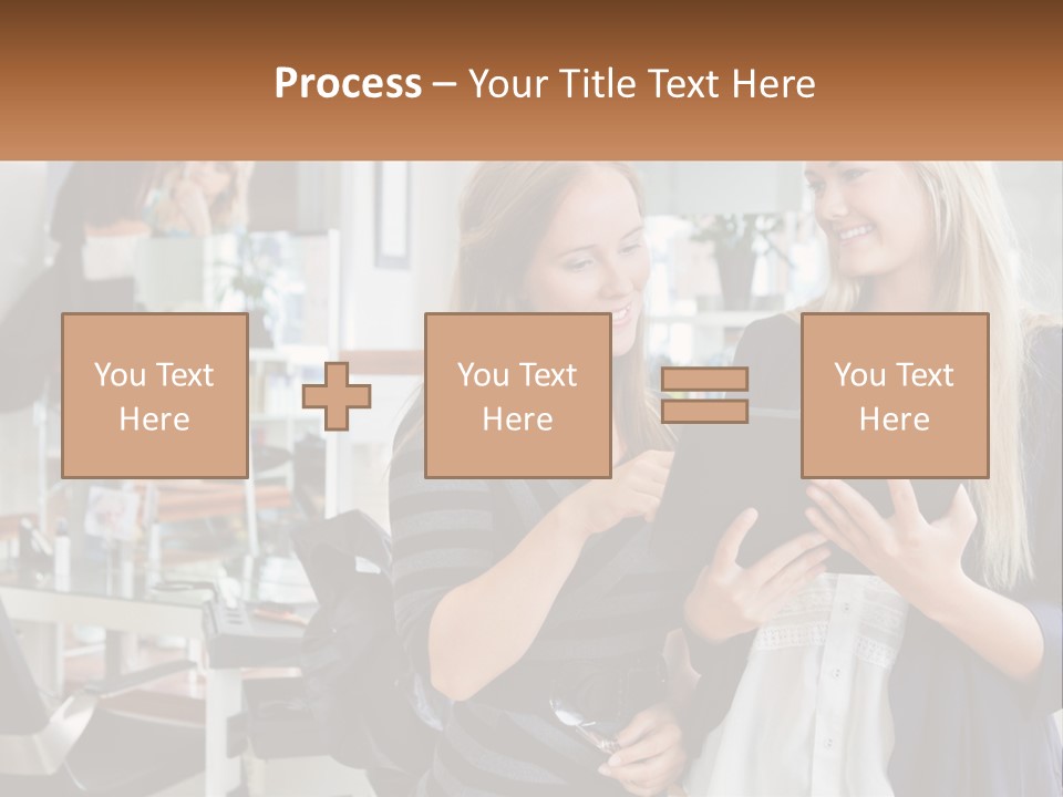 Girls' Communication PowerPoint Template