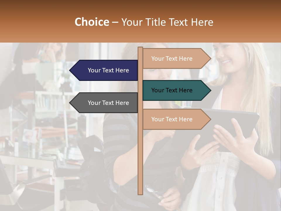 Girls' Communication PowerPoint Template