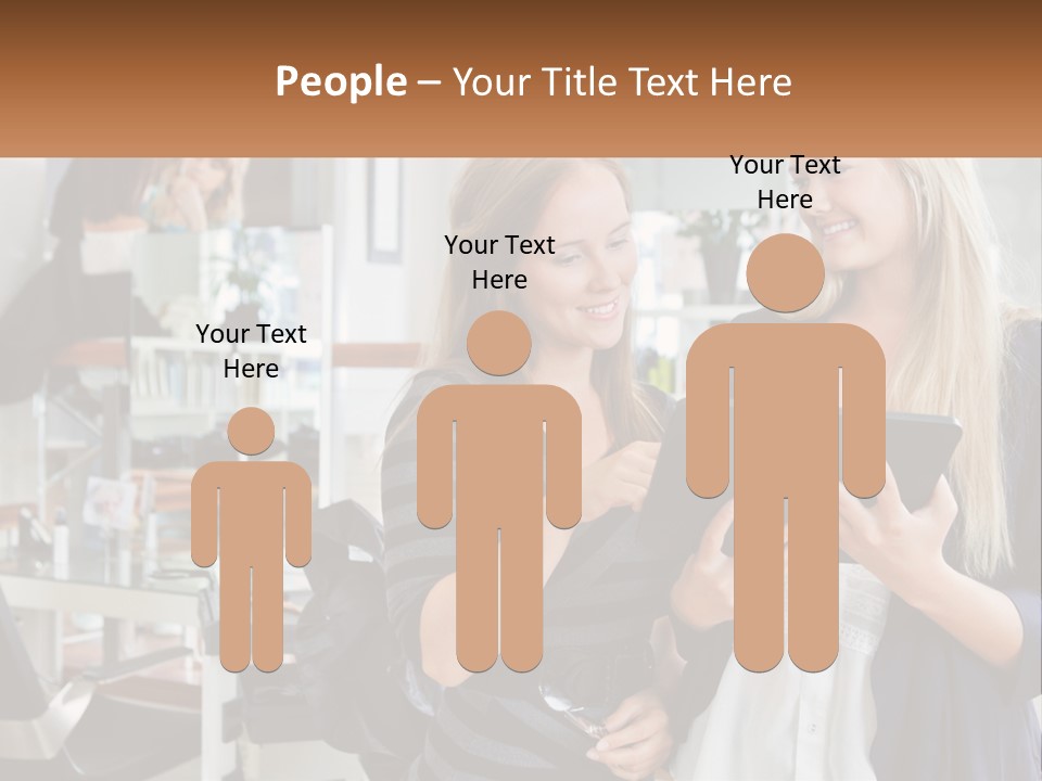 Girls' Communication PowerPoint Template