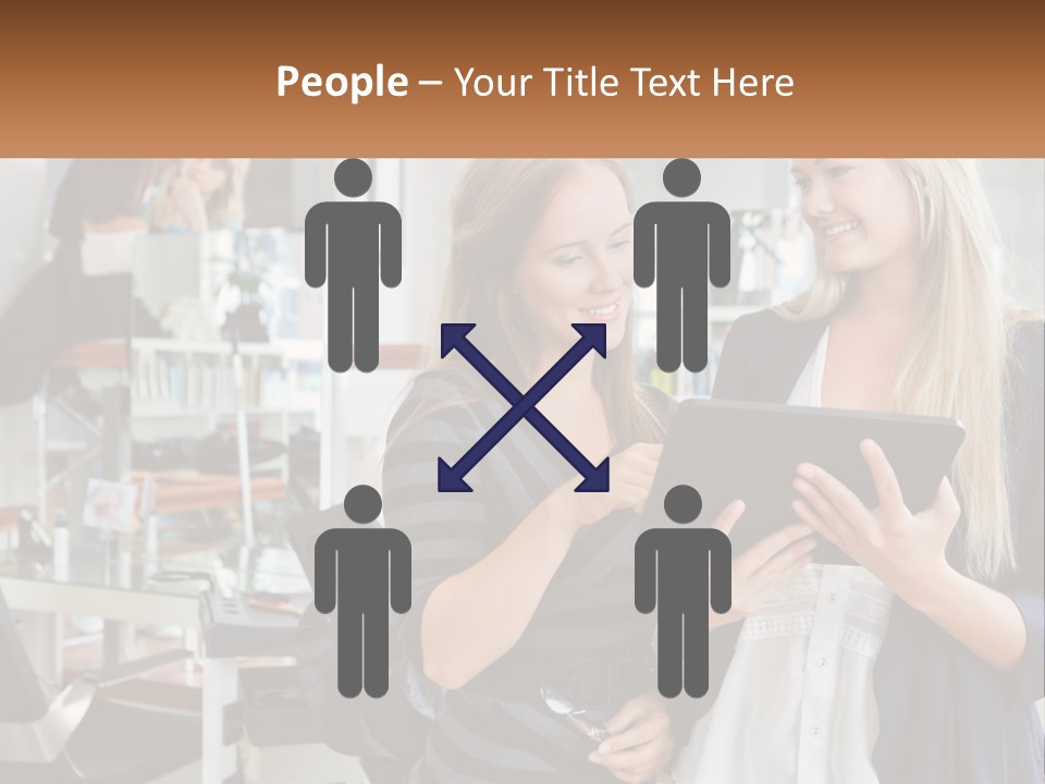 Girls' Communication PowerPoint Template