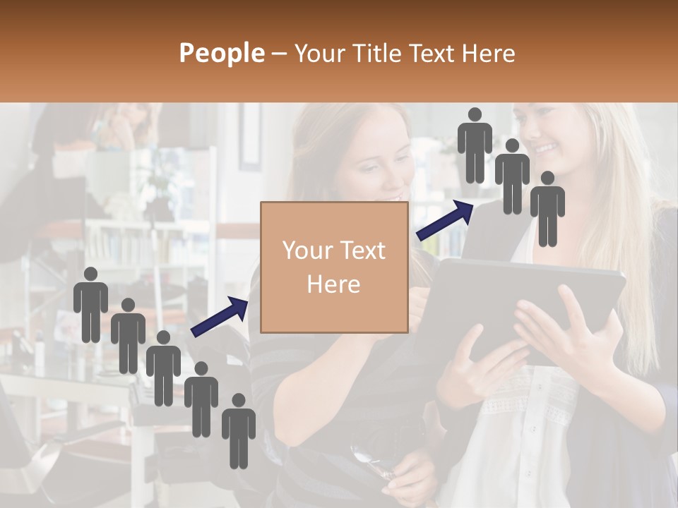 Girls' Communication PowerPoint Template