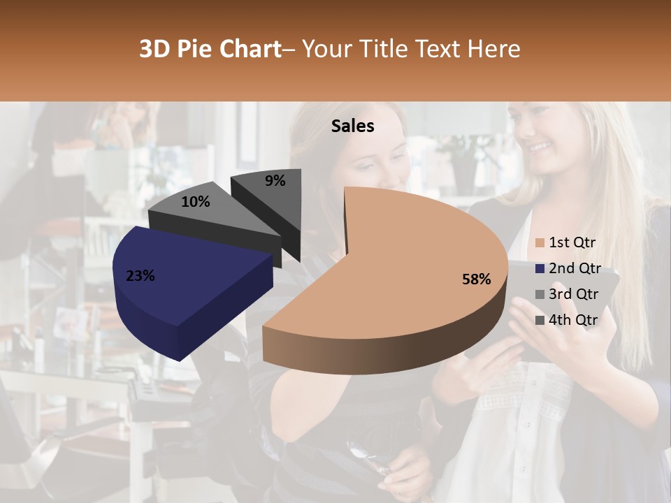 Girls' Communication PowerPoint Template