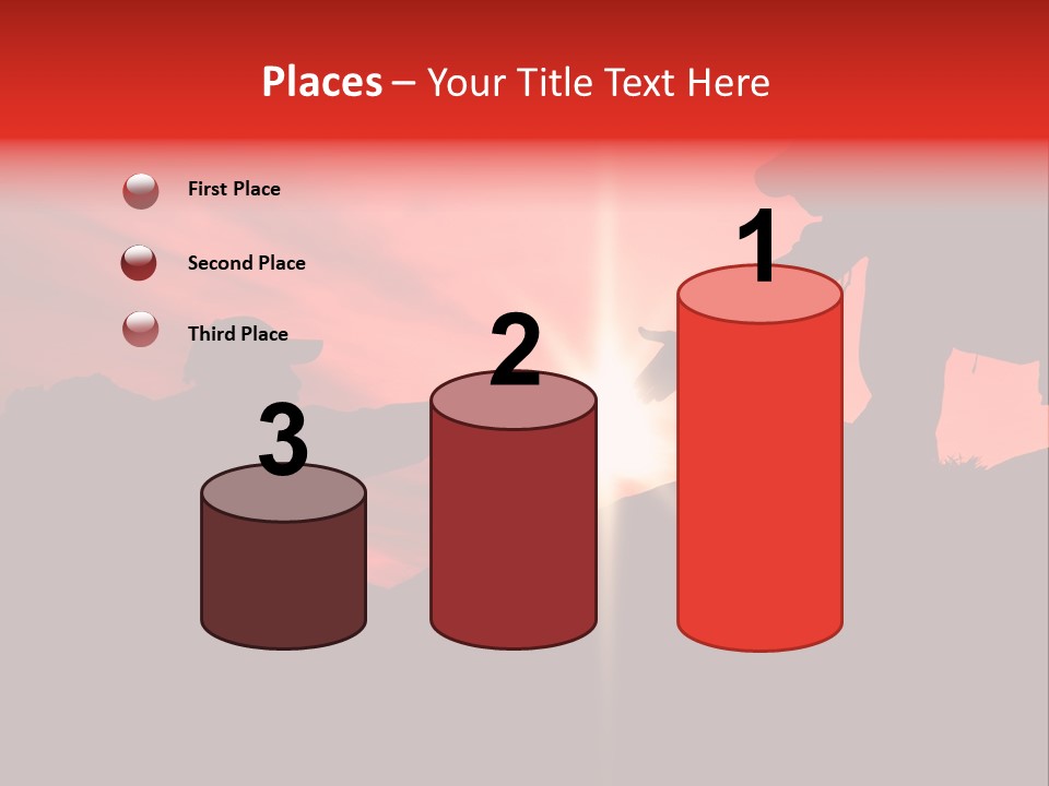 Support When Climbing A Mountain PowerPoint Template