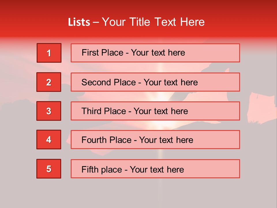 Support When Climbing A Mountain PowerPoint Template