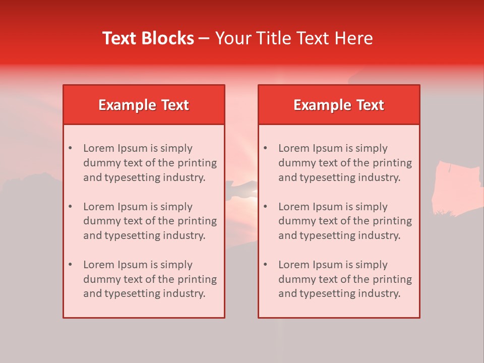 Support When Climbing A Mountain PowerPoint Template