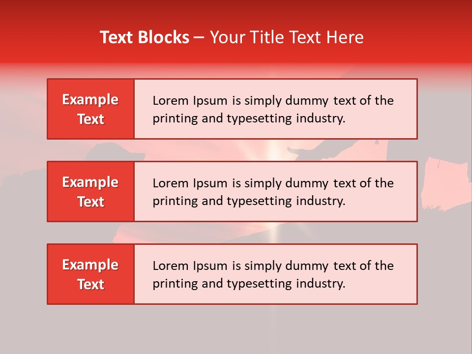 Support When Climbing A Mountain PowerPoint Template