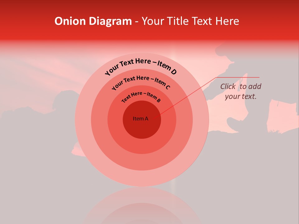 Support When Climbing A Mountain PowerPoint Template