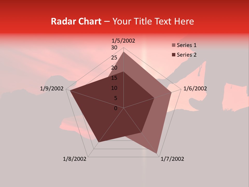 Support When Climbing A Mountain PowerPoint Template