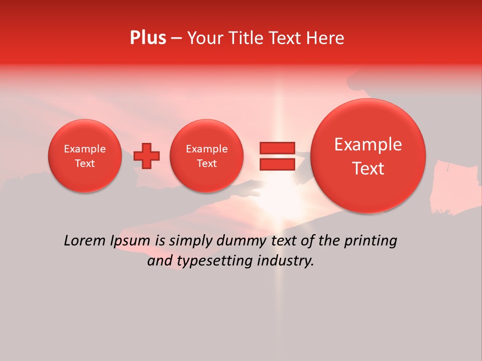 Support When Climbing A Mountain PowerPoint Template