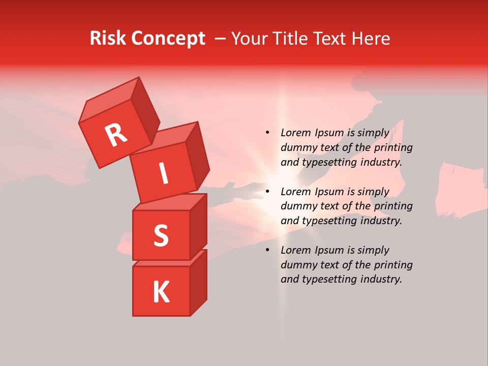 Support When Climbing A Mountain PowerPoint Template