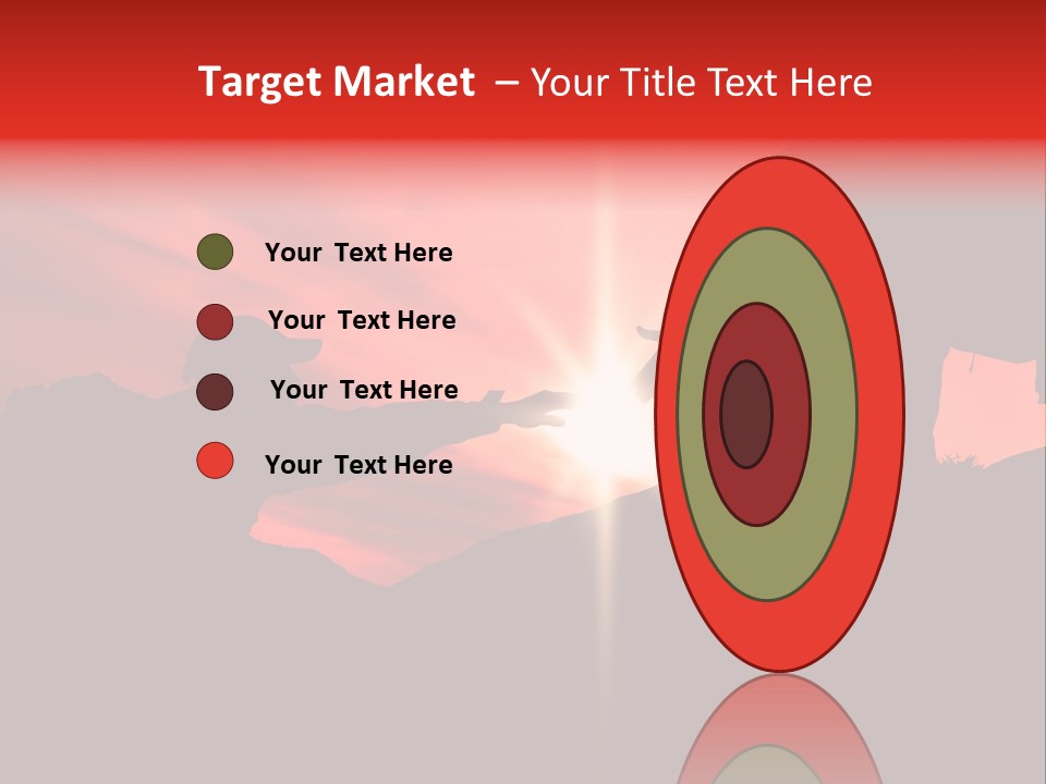 Support When Climbing A Mountain PowerPoint Template