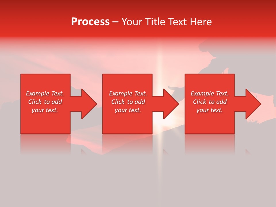 Support When Climbing A Mountain PowerPoint Template