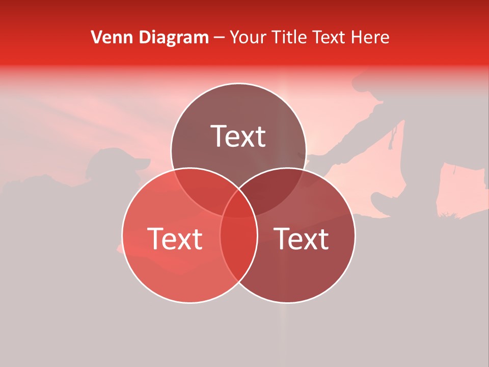 Support When Climbing A Mountain PowerPoint Template