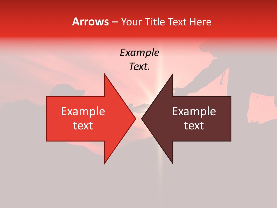 Support When Climbing A Mountain PowerPoint Template