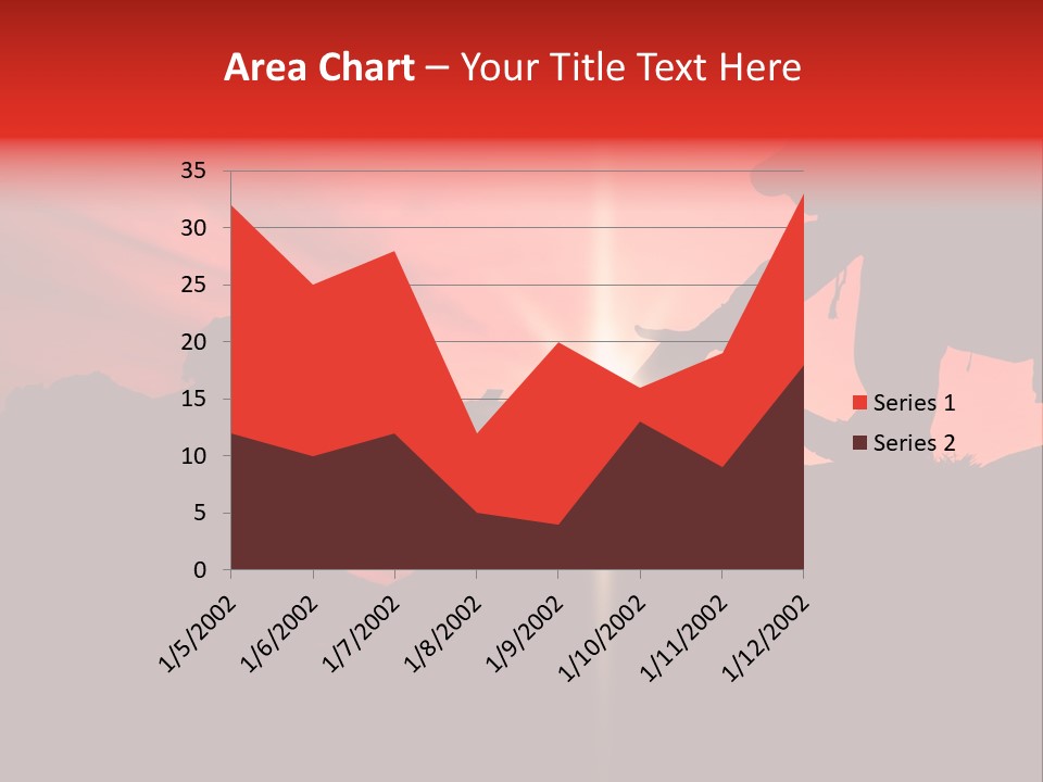 Support When Climbing A Mountain PowerPoint Template