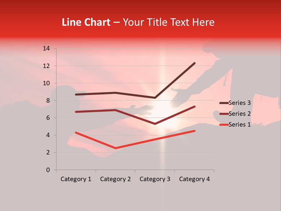Support When Climbing A Mountain PowerPoint Template