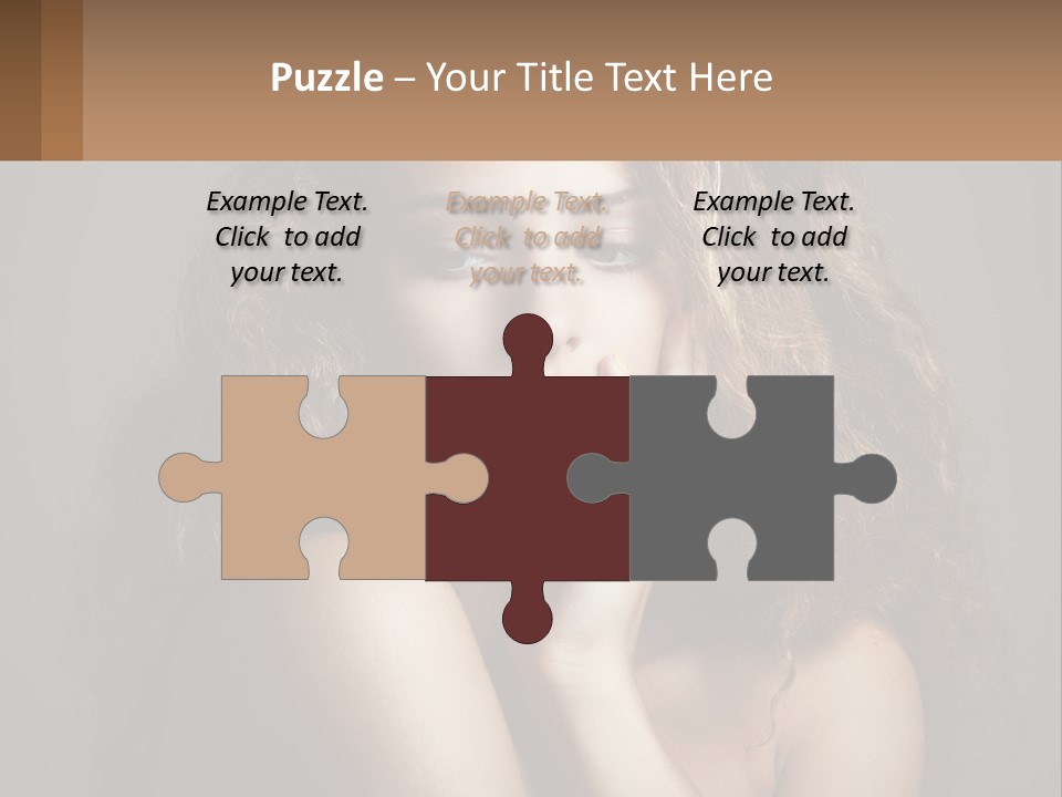 Girl's Make-Up PowerPoint Template