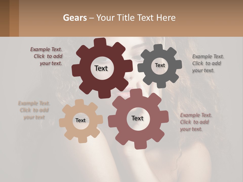 Girl's Make-Up PowerPoint Template