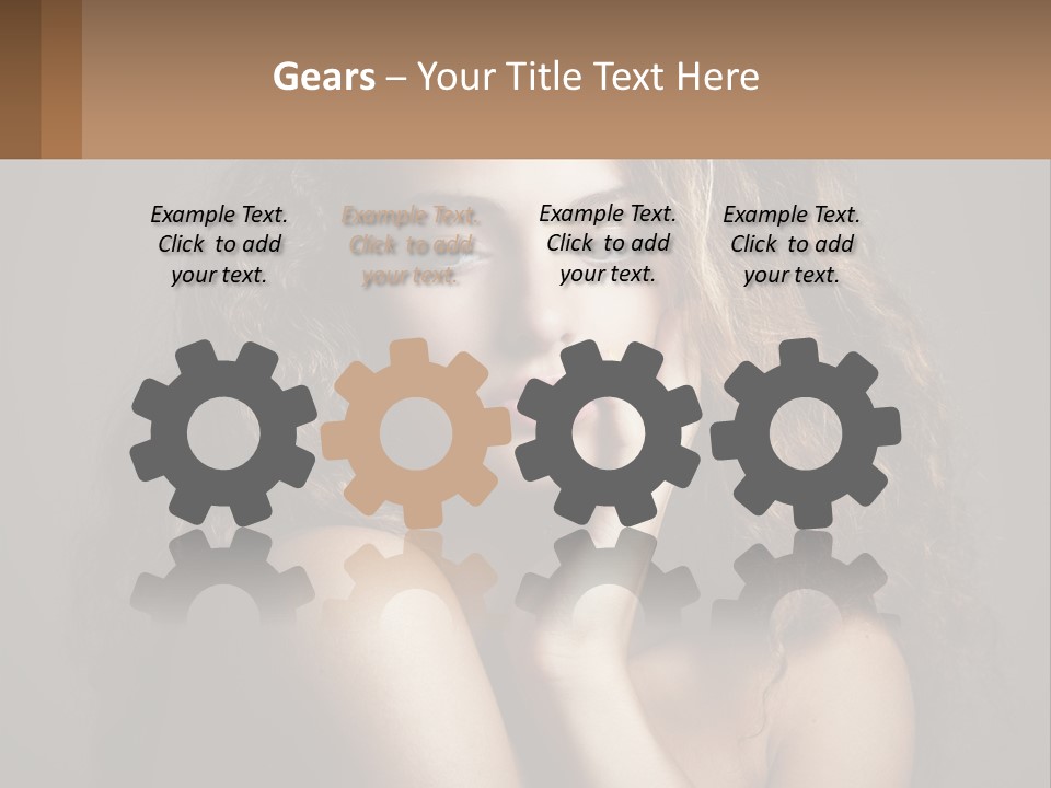 Girl's Make-Up PowerPoint Template