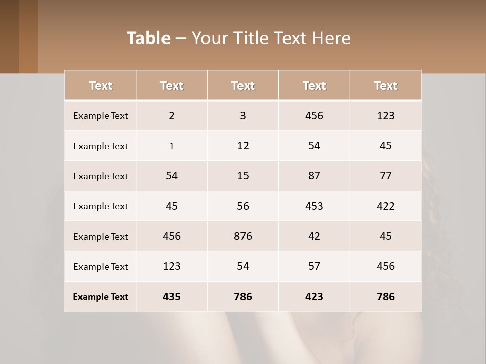 Girl's Make-Up PowerPoint Template