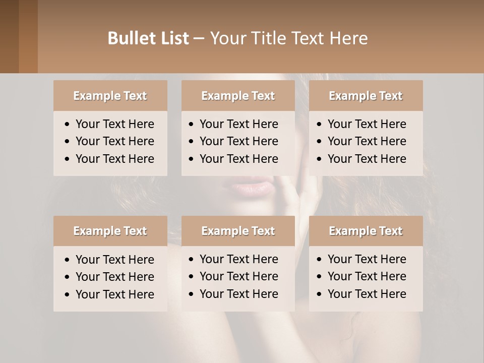 Girl's Make-Up PowerPoint Template