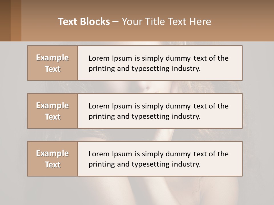 Girl's Make-Up PowerPoint Template