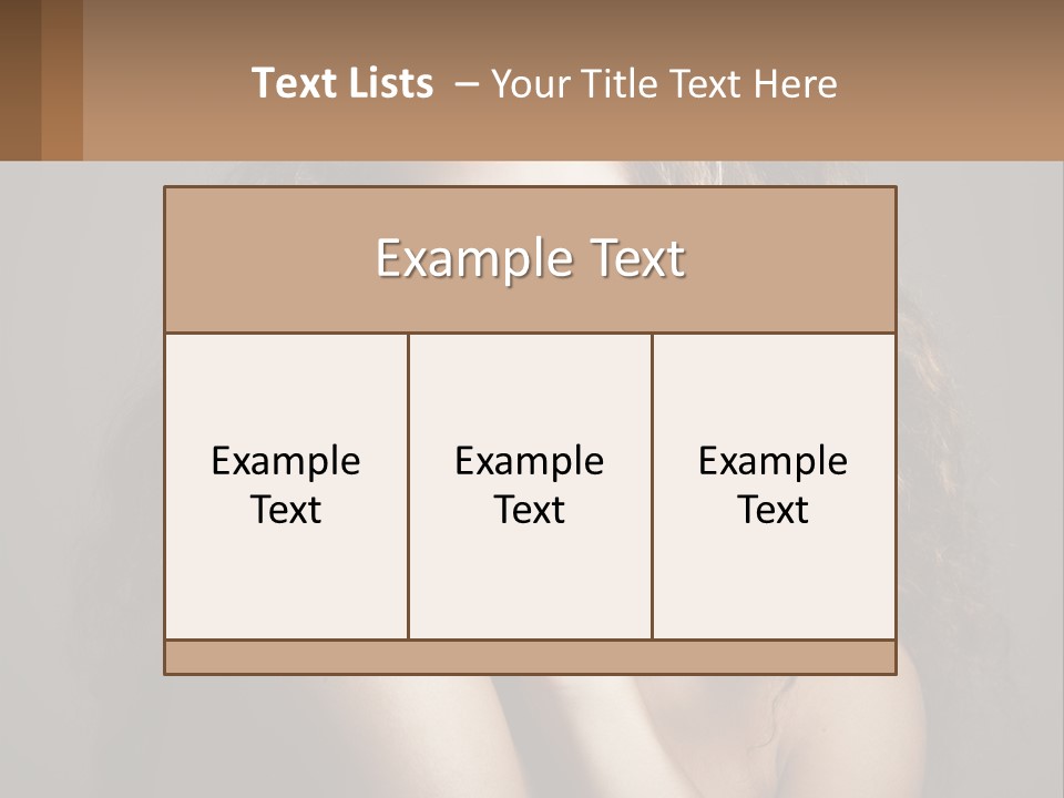 Girl's Make-Up PowerPoint Template