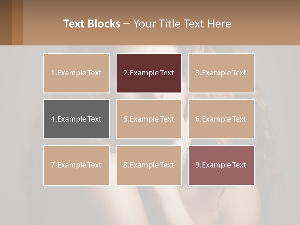 Girl's Make-Up PowerPoint Template