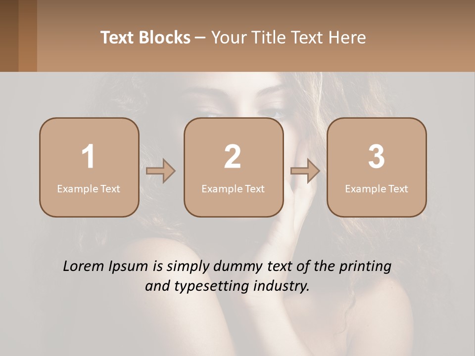 Girl's Make-Up PowerPoint Template