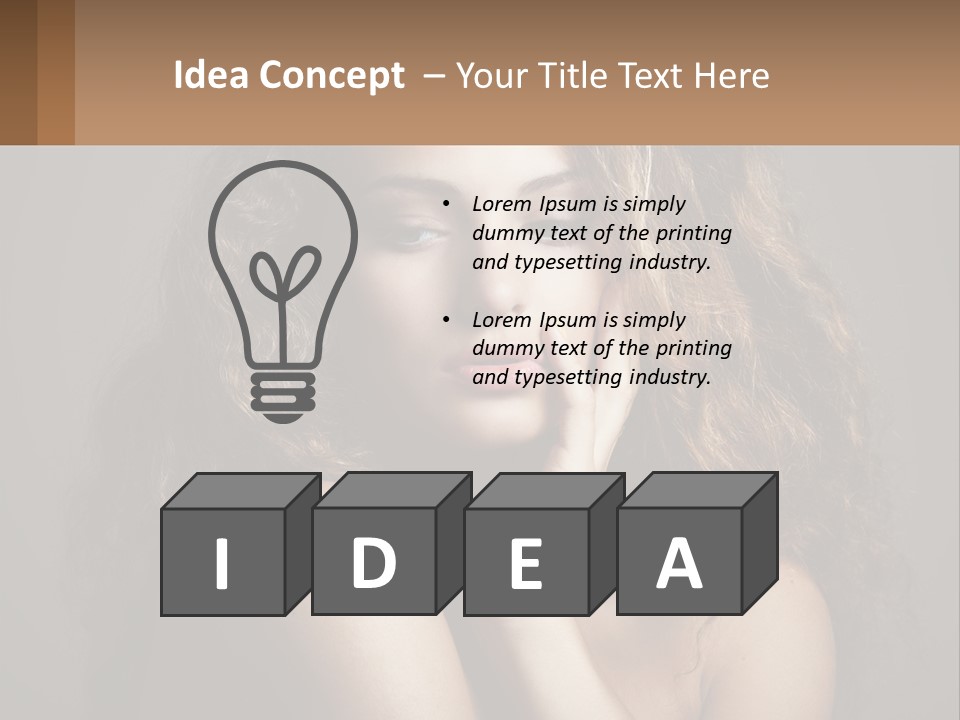 Girl's Make-Up PowerPoint Template