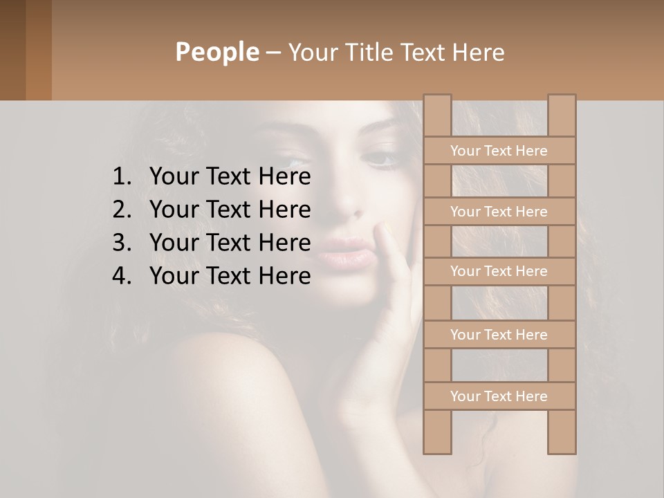 Girl's Make-Up PowerPoint Template