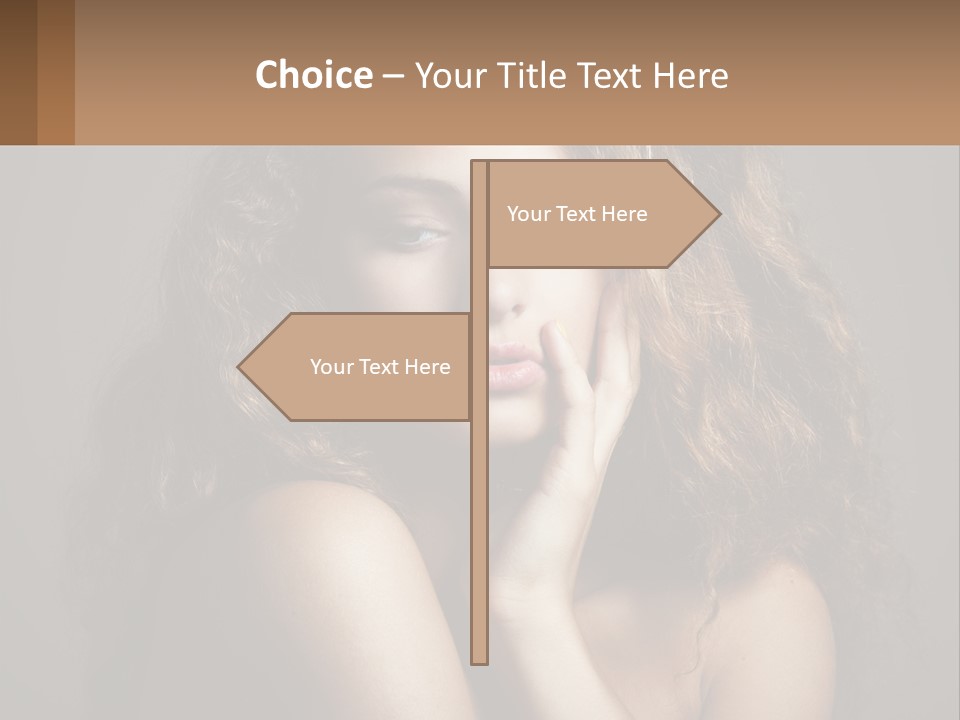 Girl's Make-Up PowerPoint Template