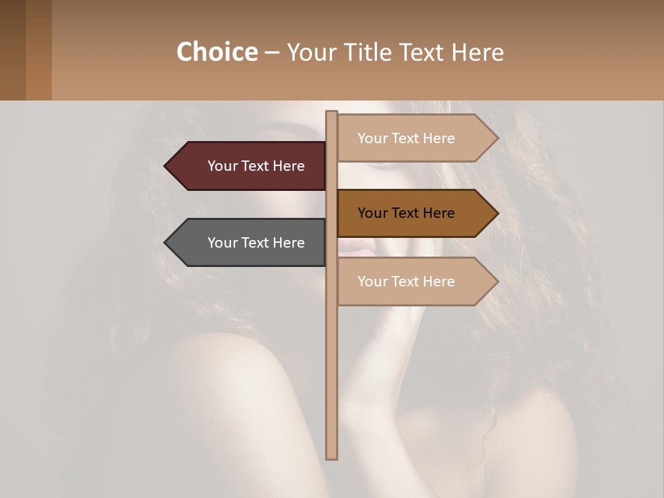 Girl's Make-Up PowerPoint Template