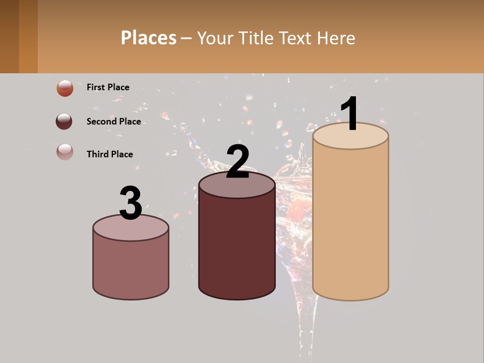 Martini Cocktail PowerPoint Template