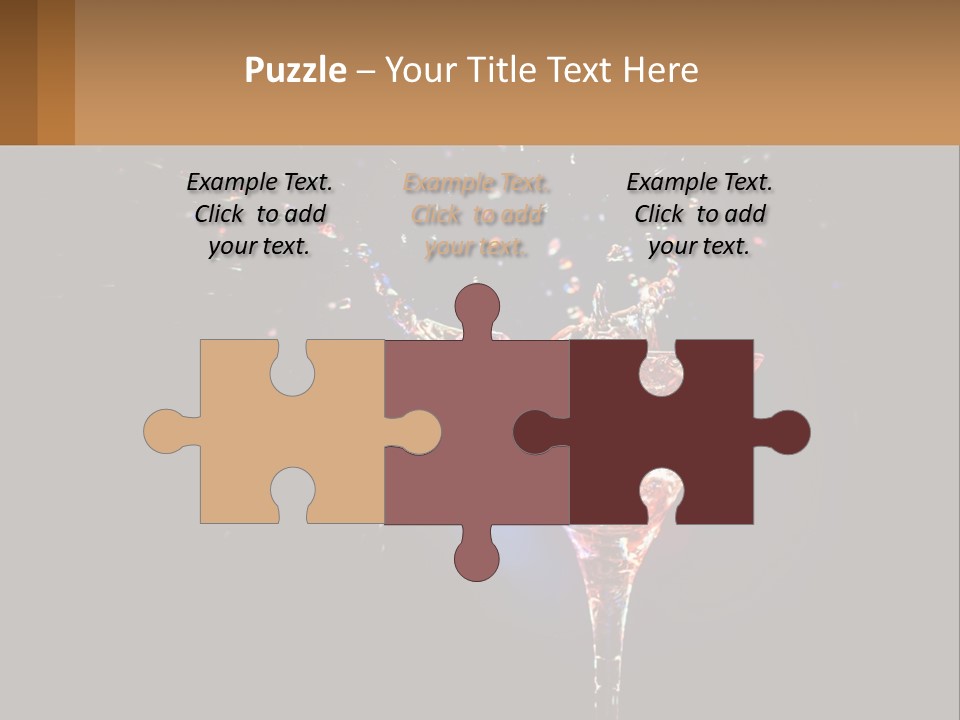 Martini Cocktail PowerPoint Template