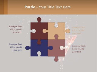 Martini Cocktail PowerPoint Template