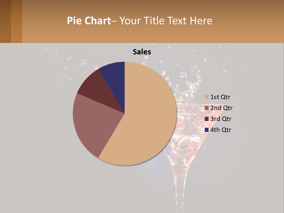 Martini Cocktail PowerPoint Template
