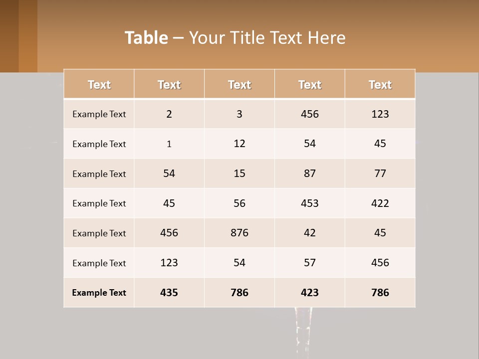 Martini Cocktail PowerPoint Template
