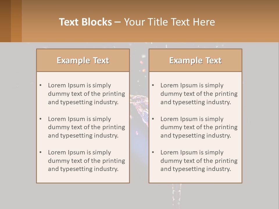 Martini Cocktail PowerPoint Template