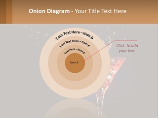 Martini Cocktail PowerPoint Template