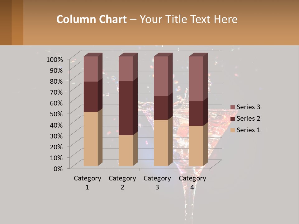 Martini Cocktail PowerPoint Template
