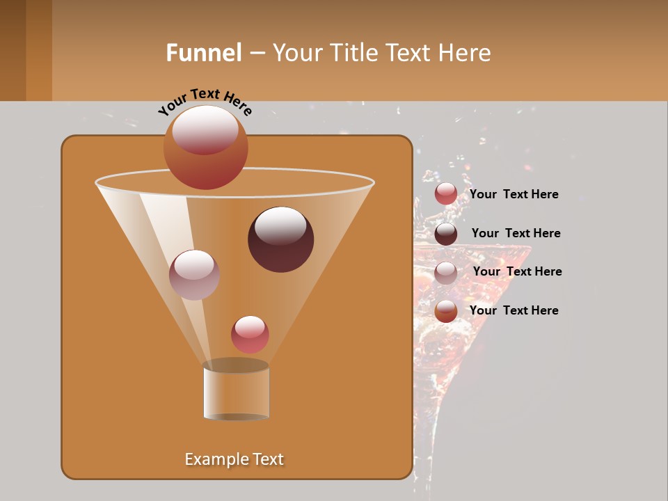 Martini Cocktail PowerPoint Template