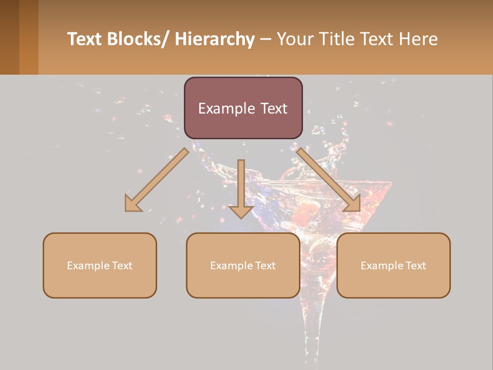 Martini Cocktail PowerPoint Template