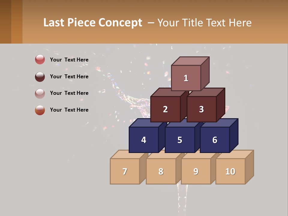 Martini Cocktail PowerPoint Template