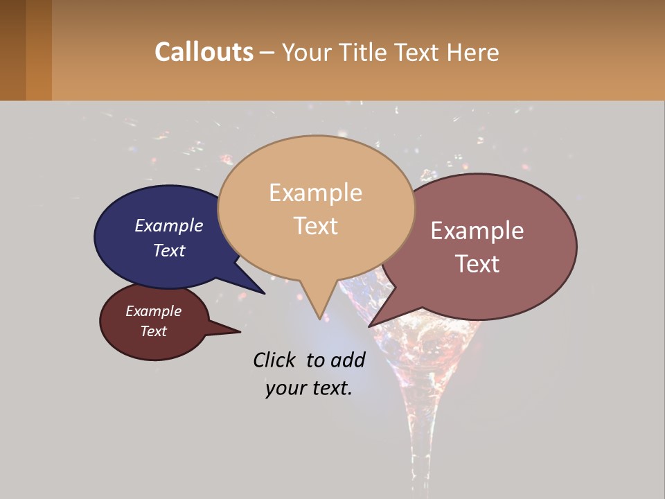 Martini Cocktail PowerPoint Template